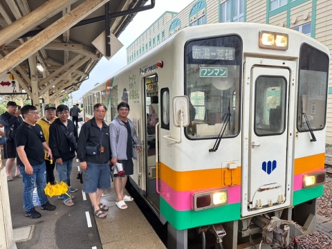 LINE_ALBUM_20240921雨中無奈包場的藏王纜車-上杉神社⛩️-東光酒藏-花長井線搶救山形電鐵-旬_241007_32