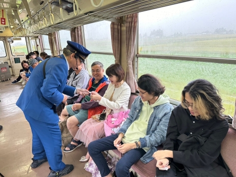 LINE_ALBUM_20240921雨中無奈包場的藏王纜車-上杉神社⛩️-東光酒藏-花長井線搶救山形電鐵-旬_241007_28